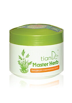 Balzam na poškodené vlasy Master Herb, tianDe  500 g