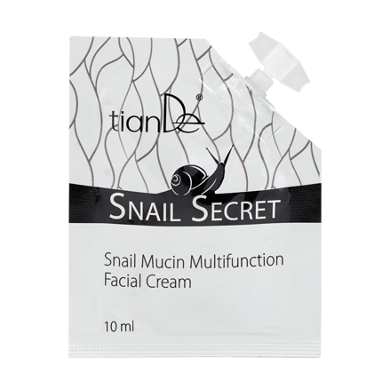 Multifunkčný krém na tvár s mucinom slimáka,  tianDe 5x10 ml