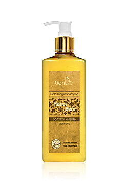 Šampón na vlasy Zlatý zázvor, tianDe  300 ml