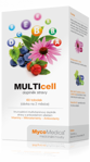 MULTIcell - imunoaktívny multivitamínový doplnok stravy s antioxidačným efektom, MycoMedica  60 tob - posledné 1 balenie (dátum spotreby: 26.9.2017)